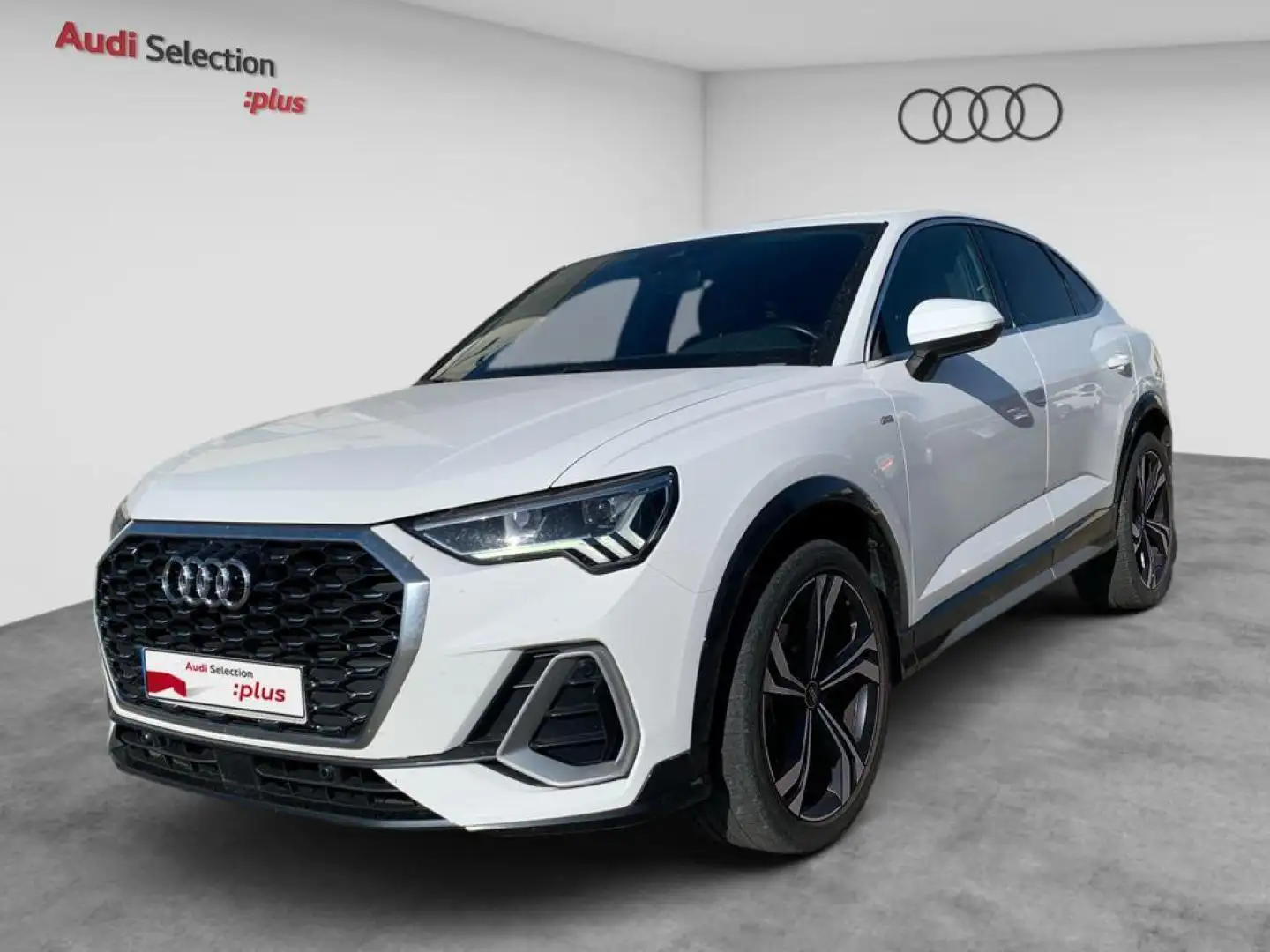 Audi Q3 Sportback 35 TDI S line Blanc - 1