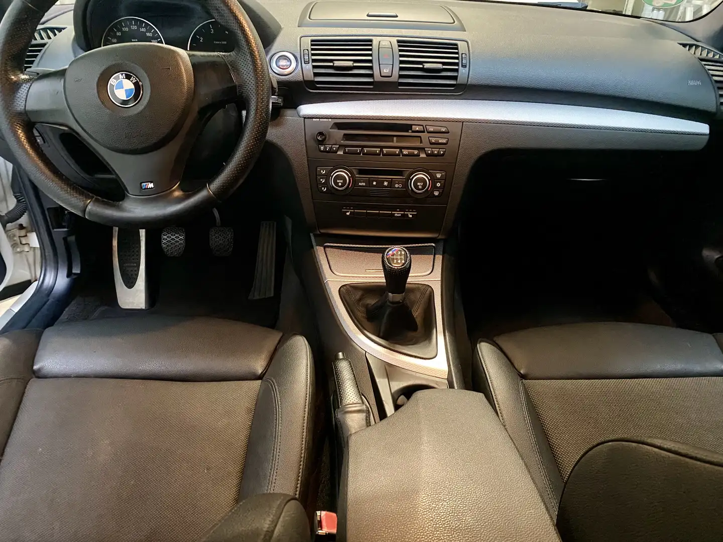 BMW 116 BMW 116i M Sportpaket Alpinweiß 3 Serviceheftgepf Weiß - 2