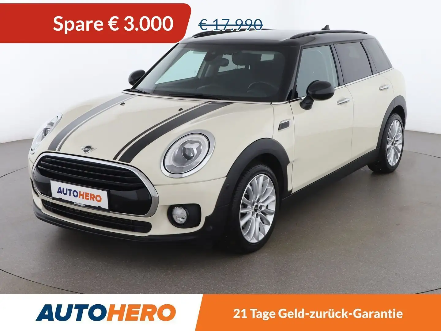 MINI Cooper Clubman Cooper Aut. *CAM*NAVI*SHZ* Weiß - 1