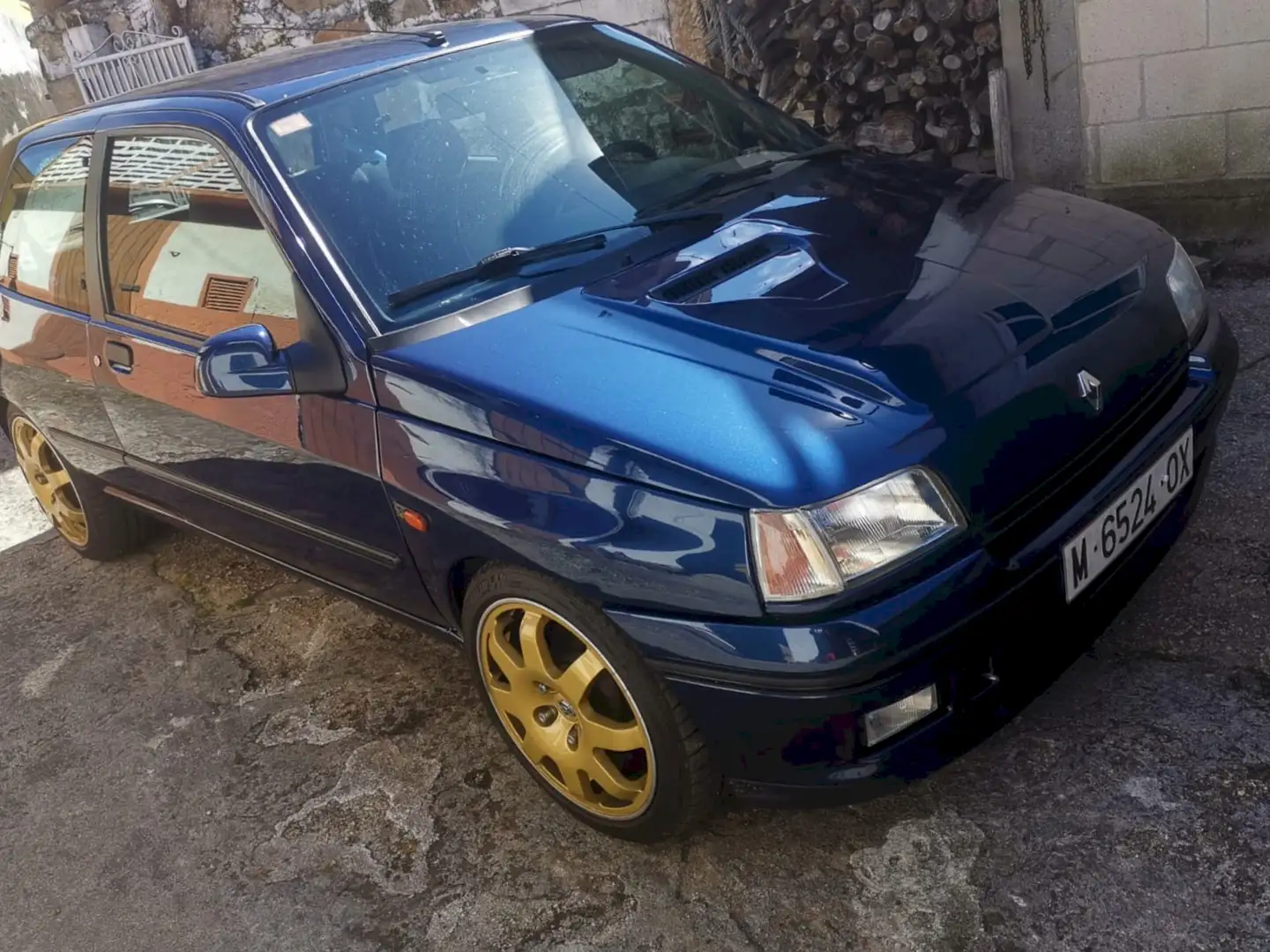 Renault Clio Clio 2.0 16v Williams Williams Blauw - 1