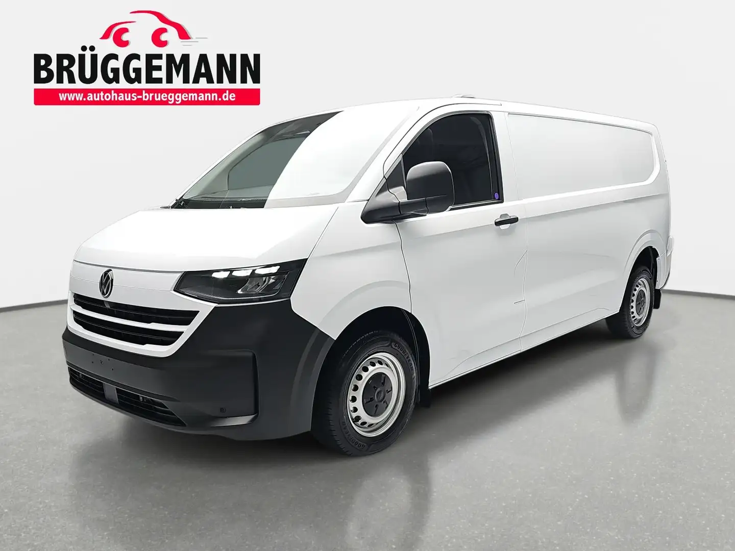Volkswagen T7 Kastenwagen T7 TRANSPORTER 2.0 TDI KASTEN L2H1 NAVI LED 3-SITZ Weiß - 1