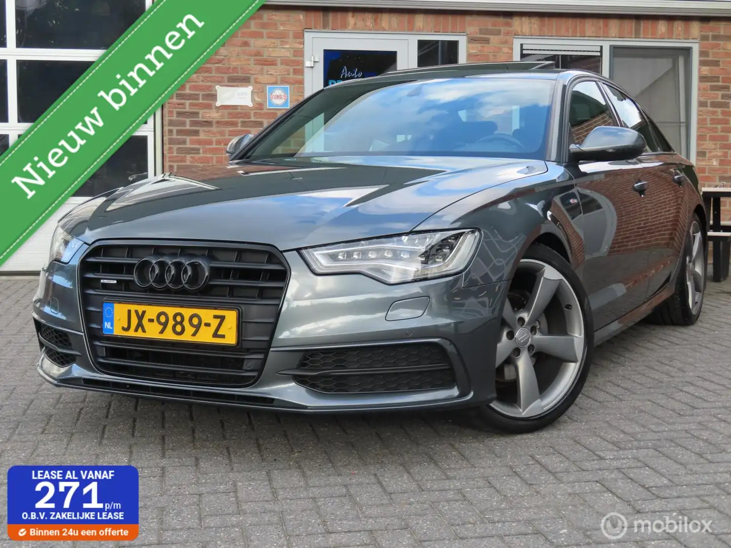 Audi A6 Limousine 2.8 FSI quattro S Edition|schuifdak|Led| Gri - 1