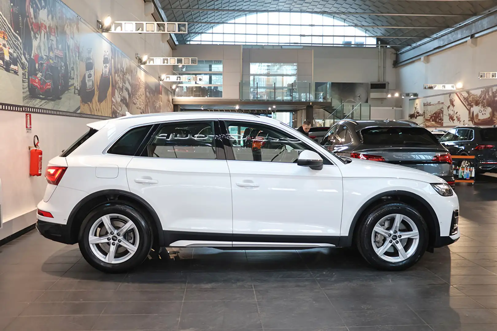 Audi Q5 35 TDI S-Tronic Business Advanced - 360°/ADAS Weiß - 2