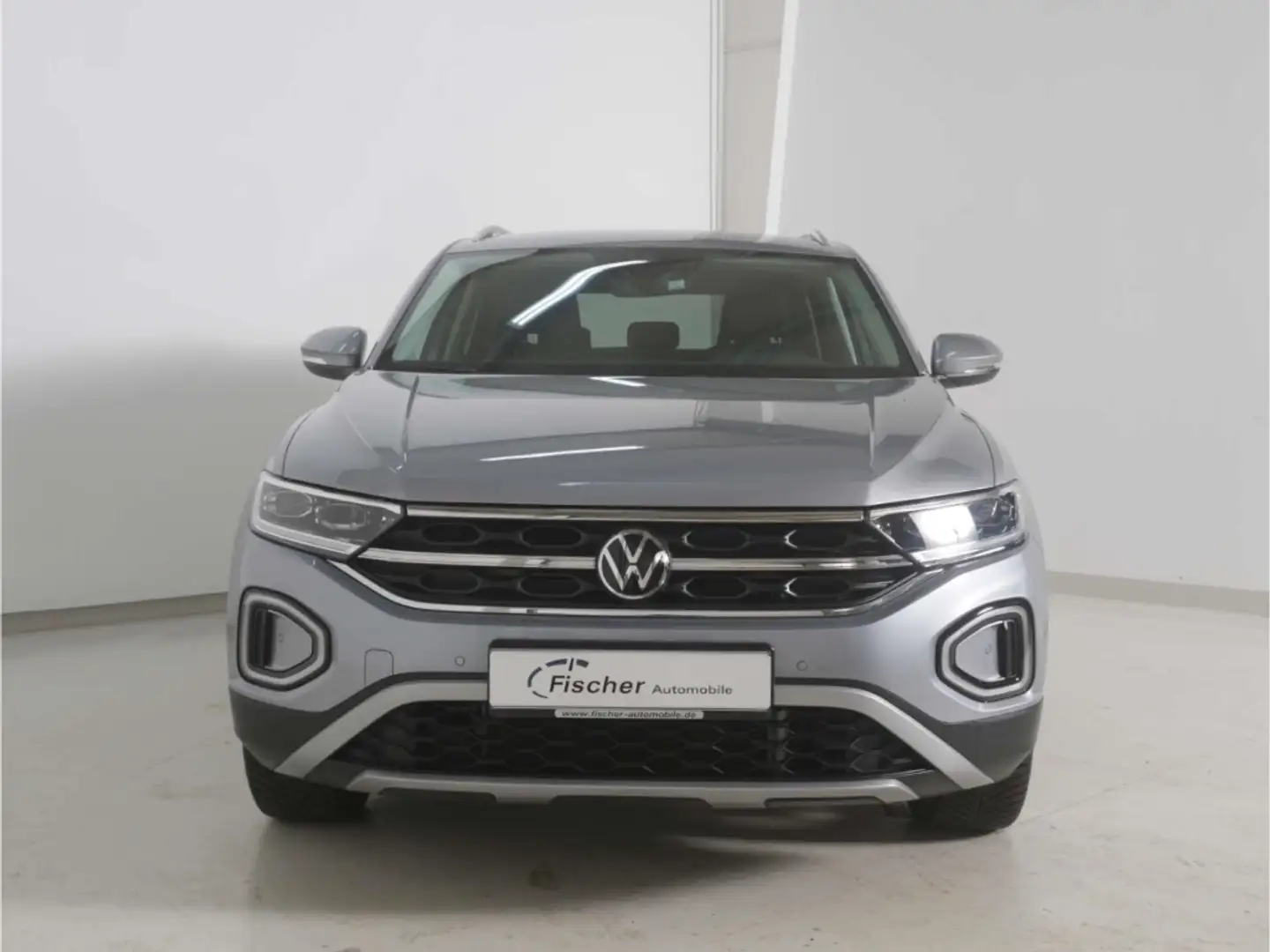 Volkswagen T-Roc 1.5 TSI Style DSG AHK/LED/NAV/RFK/ACC/SH Silber - 2