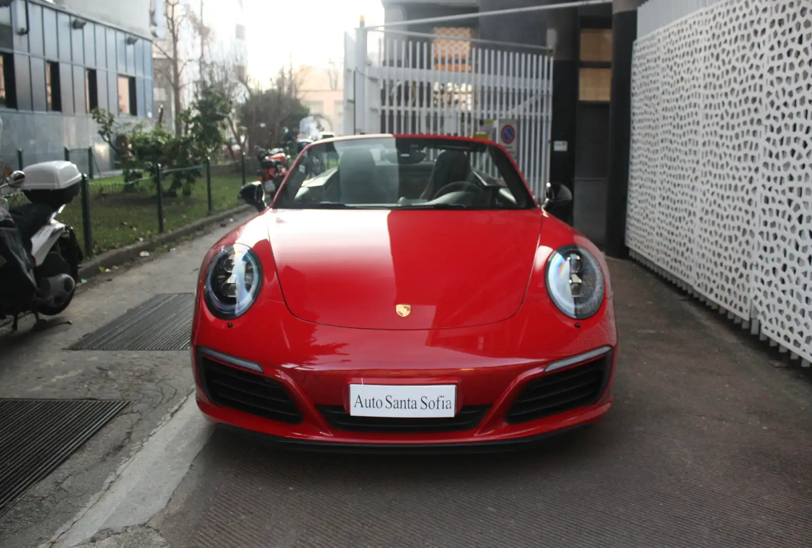 Porsche 991 Carrera S Cabrio PDK-Carbonio-Chrono-Lift-Scarico Rouge - 2