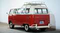 Volkswagen T1 Bus Deluxe mit Safari Fenstern restauriert Červená - thumbnail 3