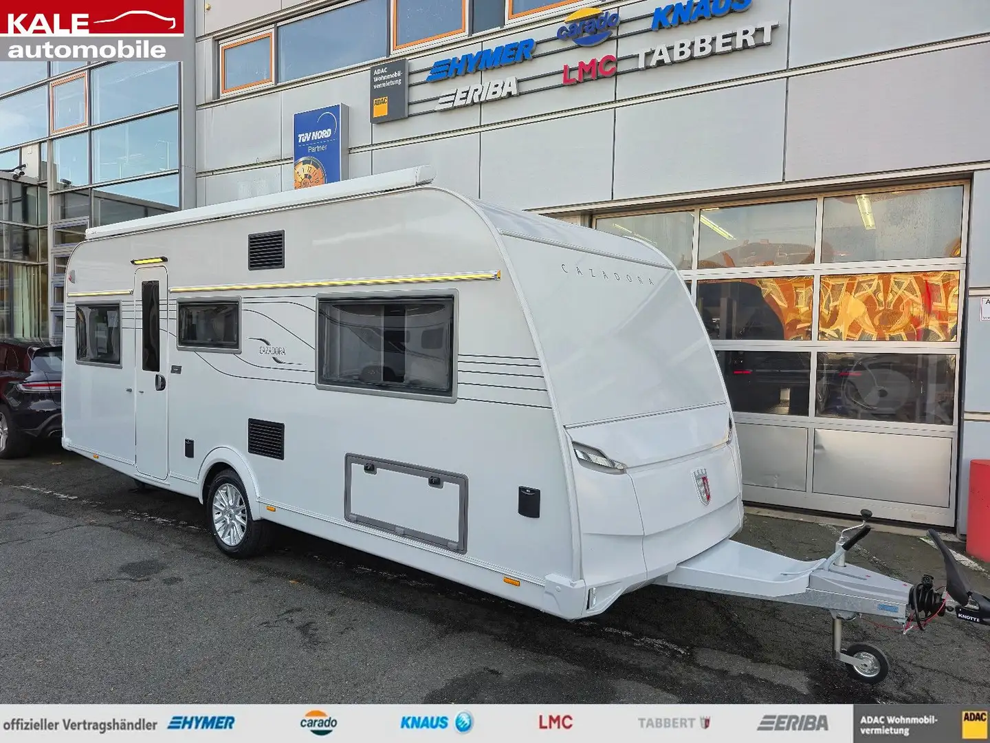 Tabbert CAZADORA 550 E Fussbodenhzg,Markise,2000kg Blanc - 1
