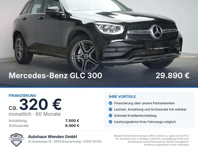 Mercedes-Benz GLC 300 d 4Matic 9G-Tronic AMG CarPlay/Temp/Stan