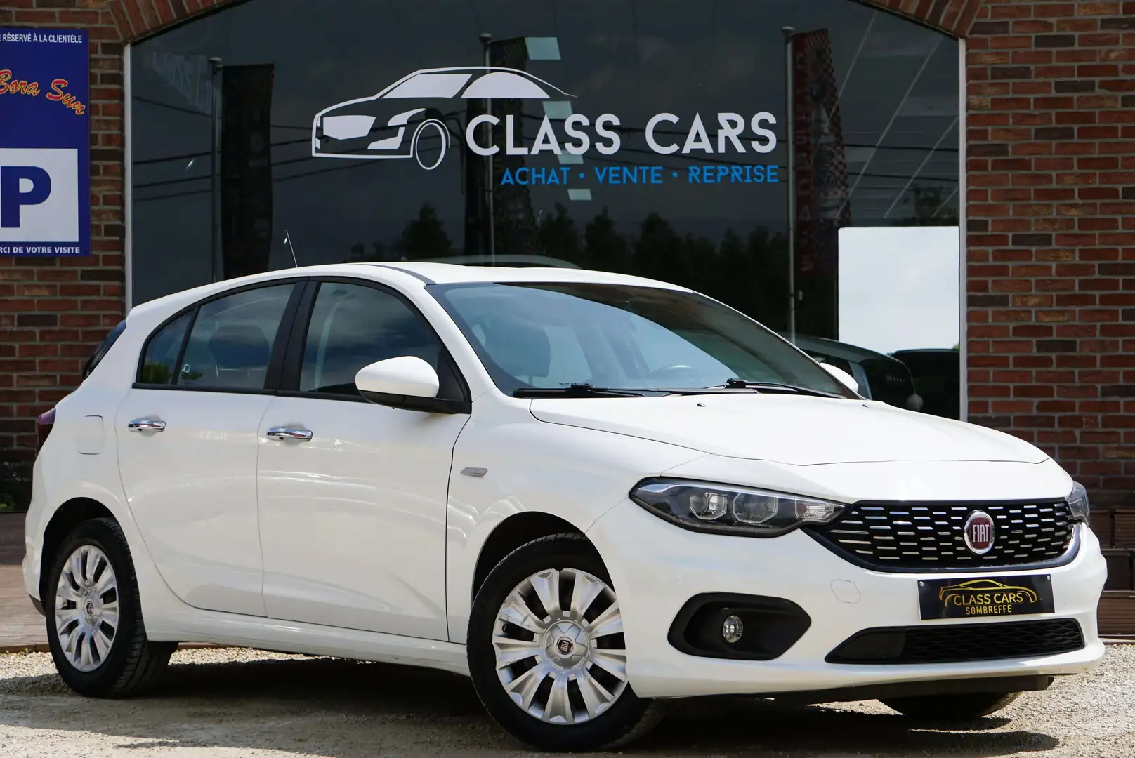 Fiat Tipo 1.4i LOUNGE RADAR NAVIGATION CLIM GARANTI 12 MOIS Weiß - 2