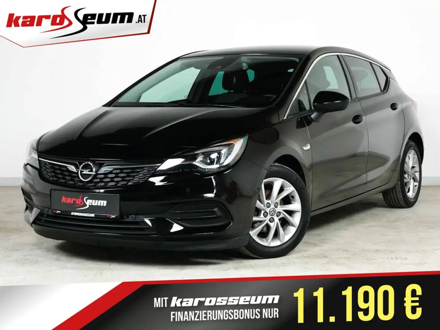 Opel Astra Elegance *MATRIX*LEDER*WINTER-PAKET*SHZ* Schwarz - 1