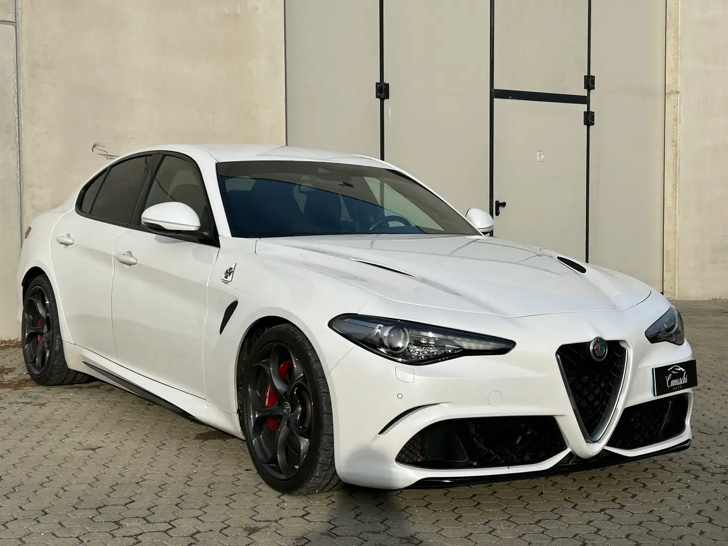 Alfa Romeo Giulia Giulia 2.9 t V6 Quadrifoglio 510cv DISPONIBILE Blanco - 1