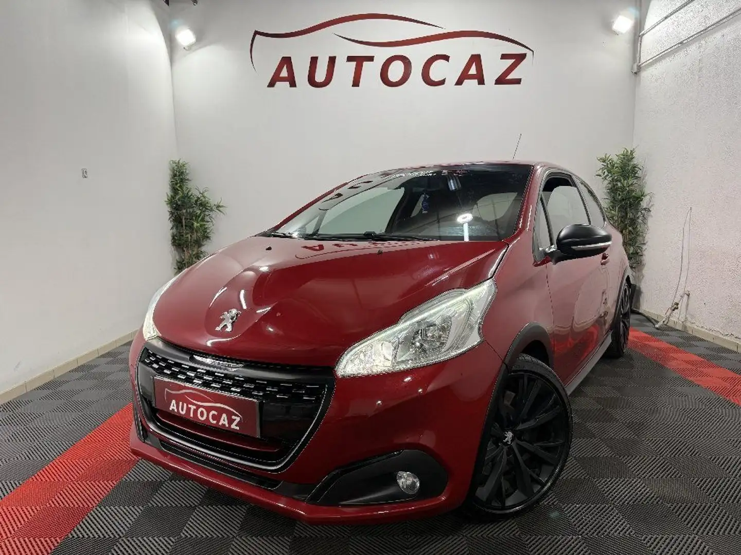 Peugeot 208 1.6 THP 208ch GTi By Sport +77500kms Rouge - 1