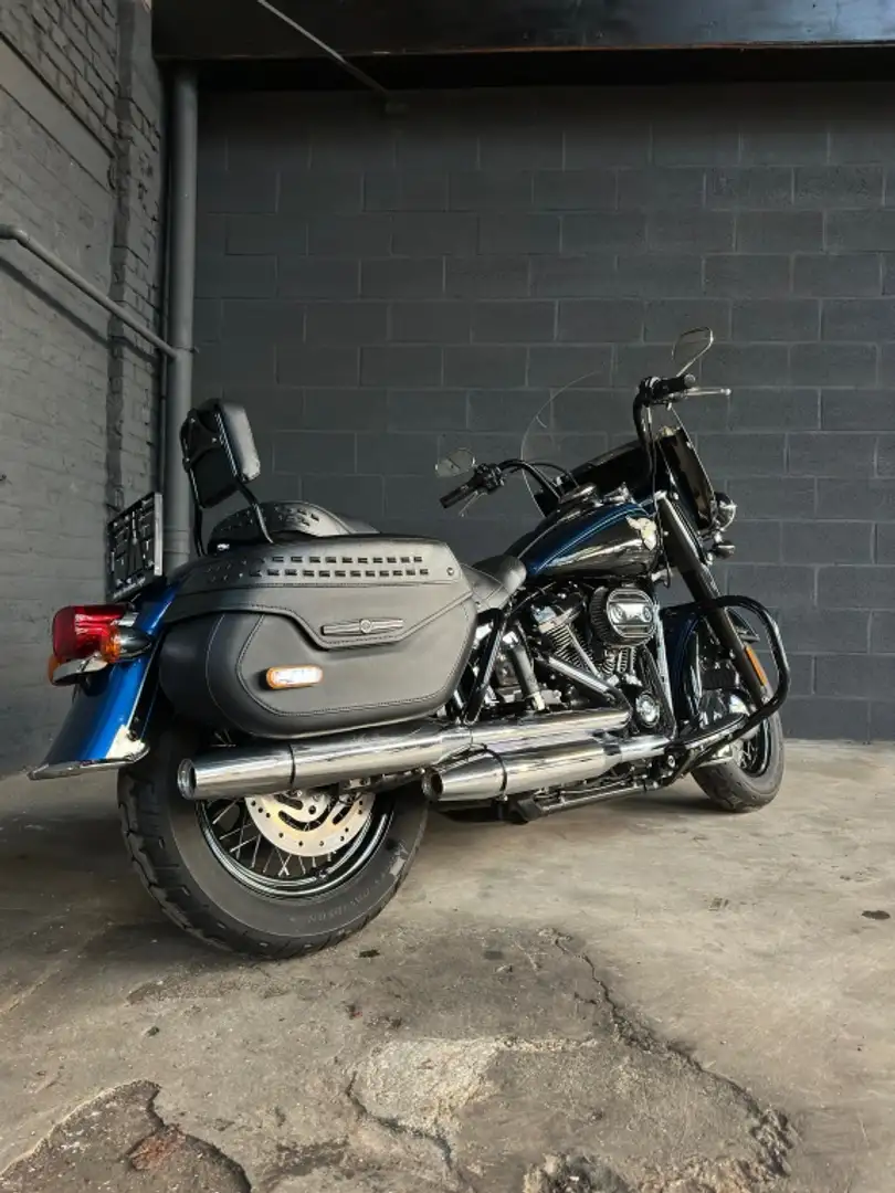 Harley-Davidson Heritage Softail 114 CRUISER Bleu - 2