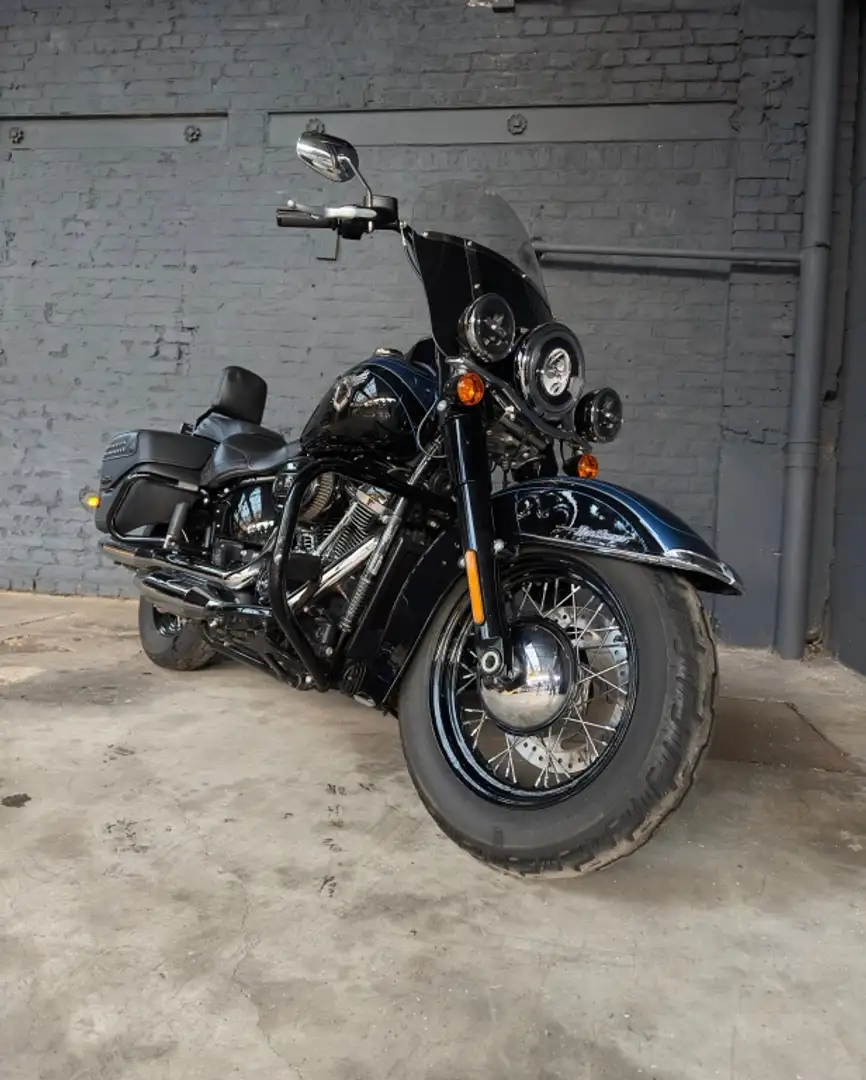 Harley-Davidson Heritage Softail 114 CRUISER Bleu - 1