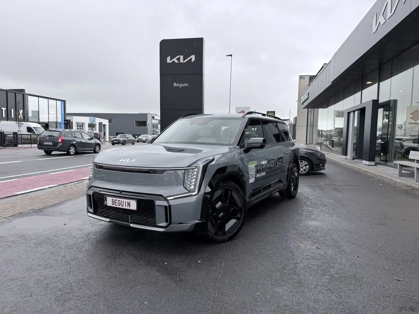 Kia EV9 99,8 kWh AWD GT Line Vert - 1