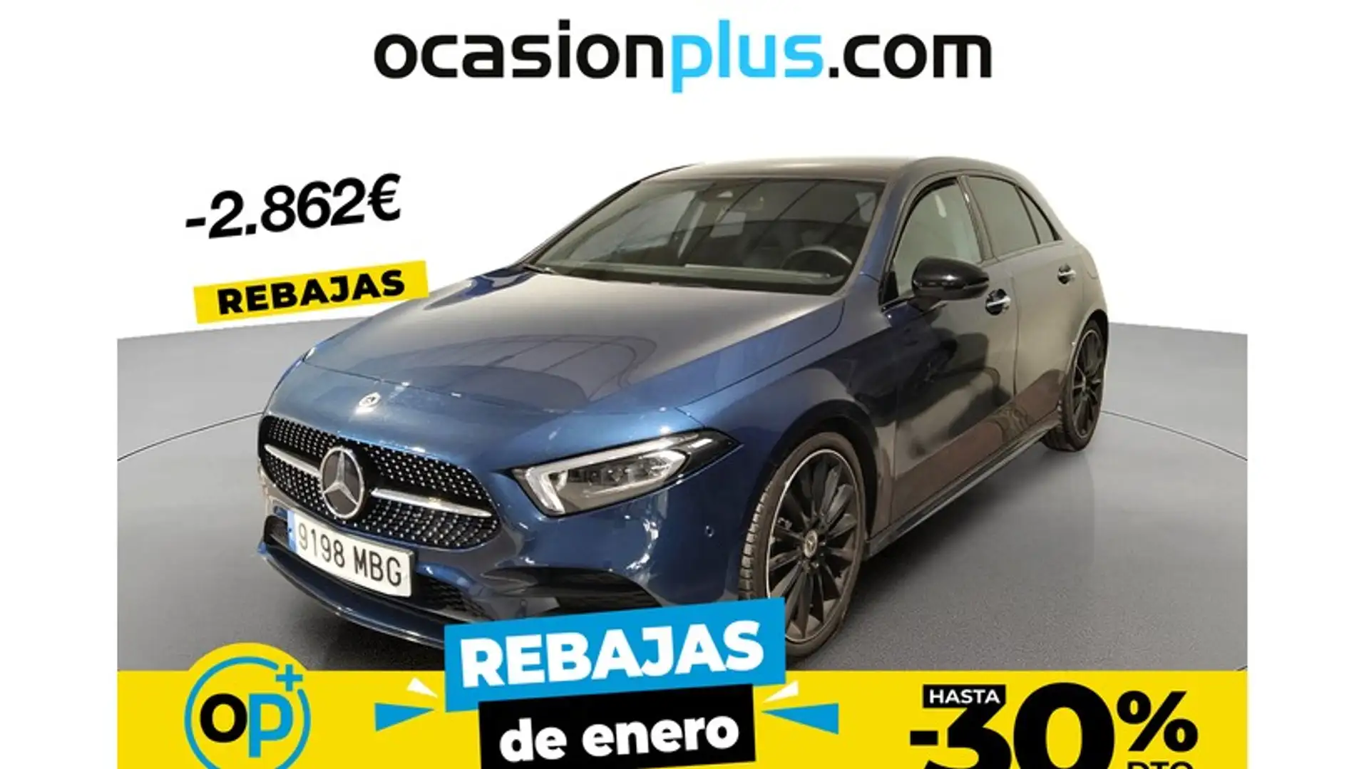 Mercedes-Benz A 200 7G-DCT Bleu - 1