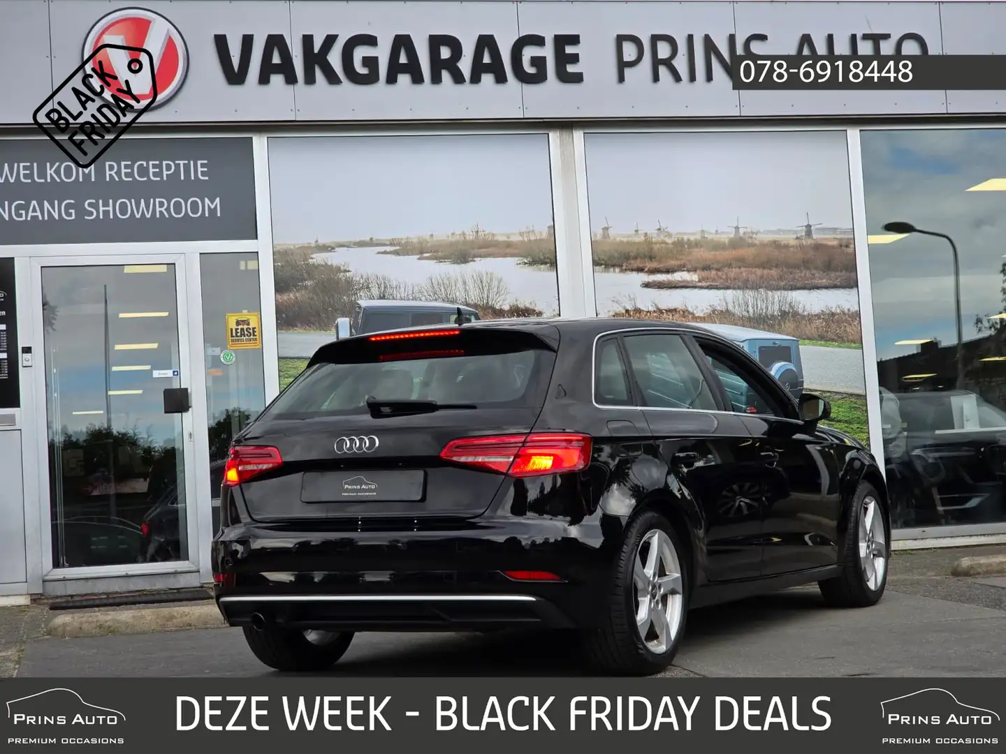 Audi A3 Sportback 1.0 TFSI Sport Edition |LED|LM|CLIMATE|C Schwarz - 2