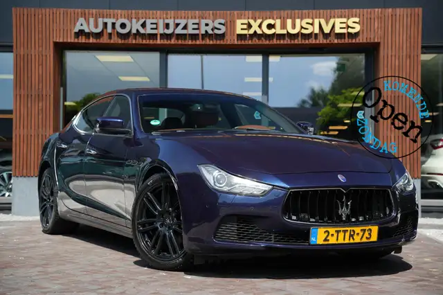 Maserati Ghibli 3.0 V6 D Luxe Leder Stoelvent. Navi Memory Metalli