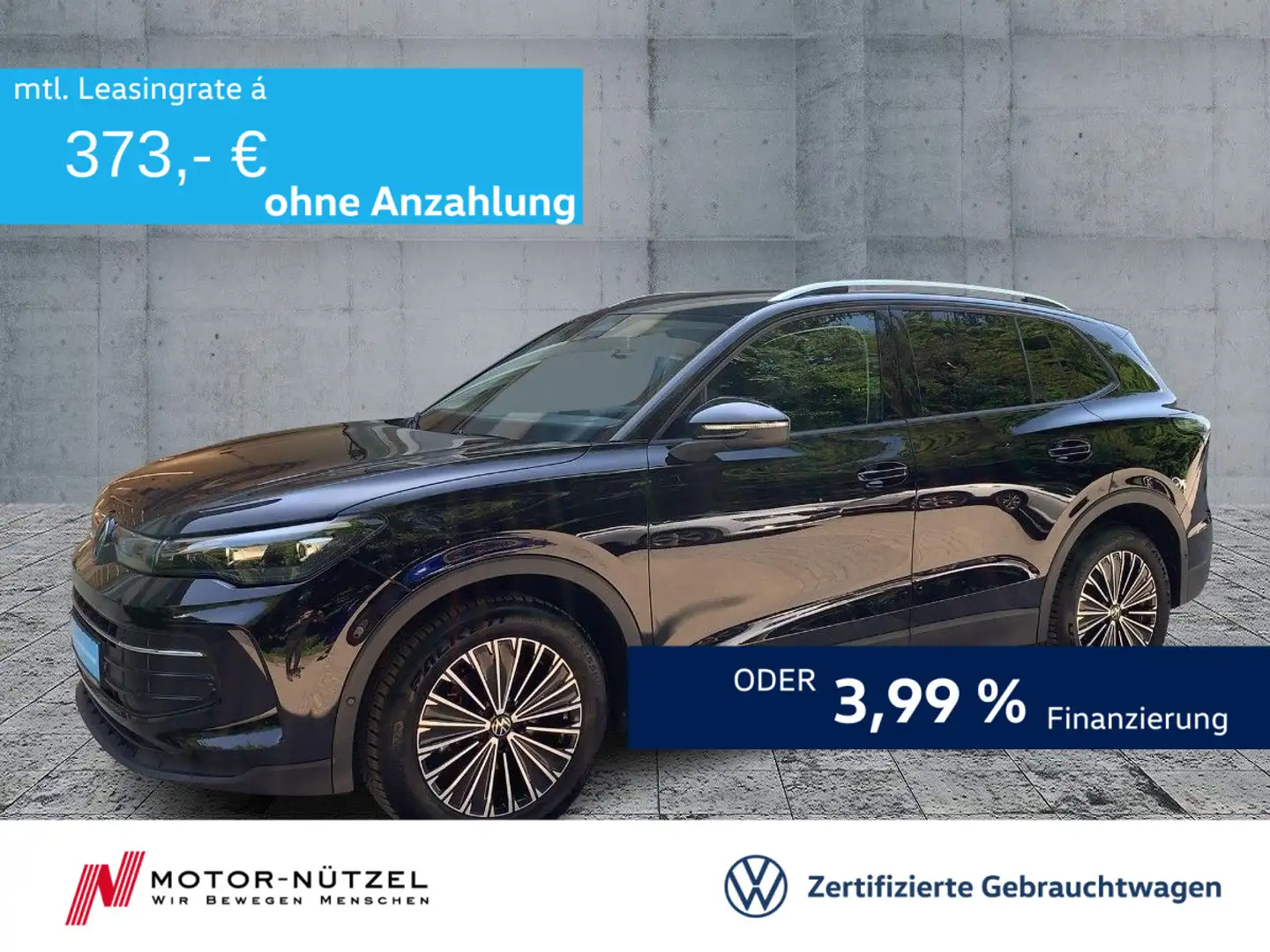 Volkswagen Tiguan 1.5 eTSI DSG LIFE LEDplus+NAV+AHK+ACC+DAB Noir - 1