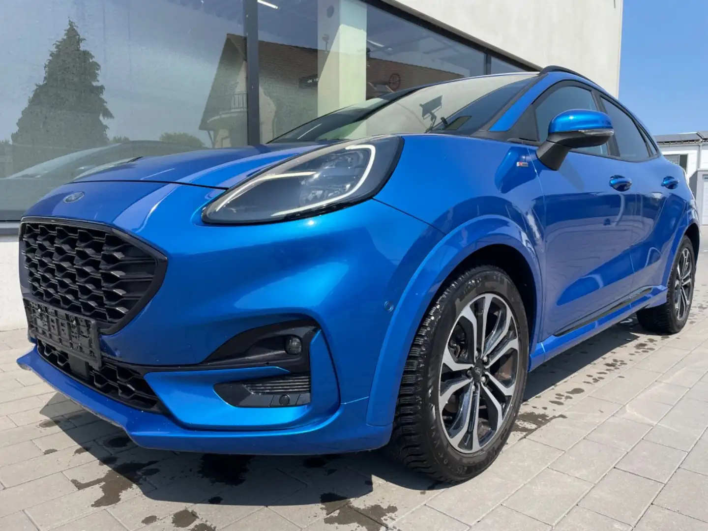 Ford Puma ST-Line Spur Abstand Totwinkel Digitaltacho Blau - 1