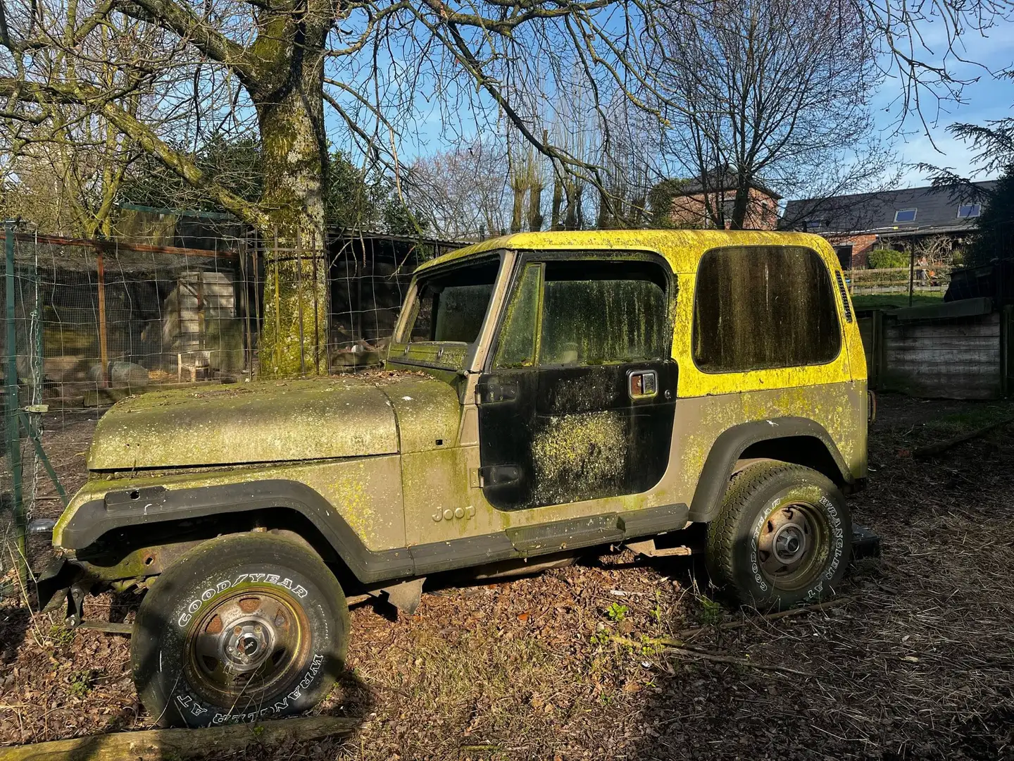 Jeep Wrangler chassis a été refait Vert - 2
