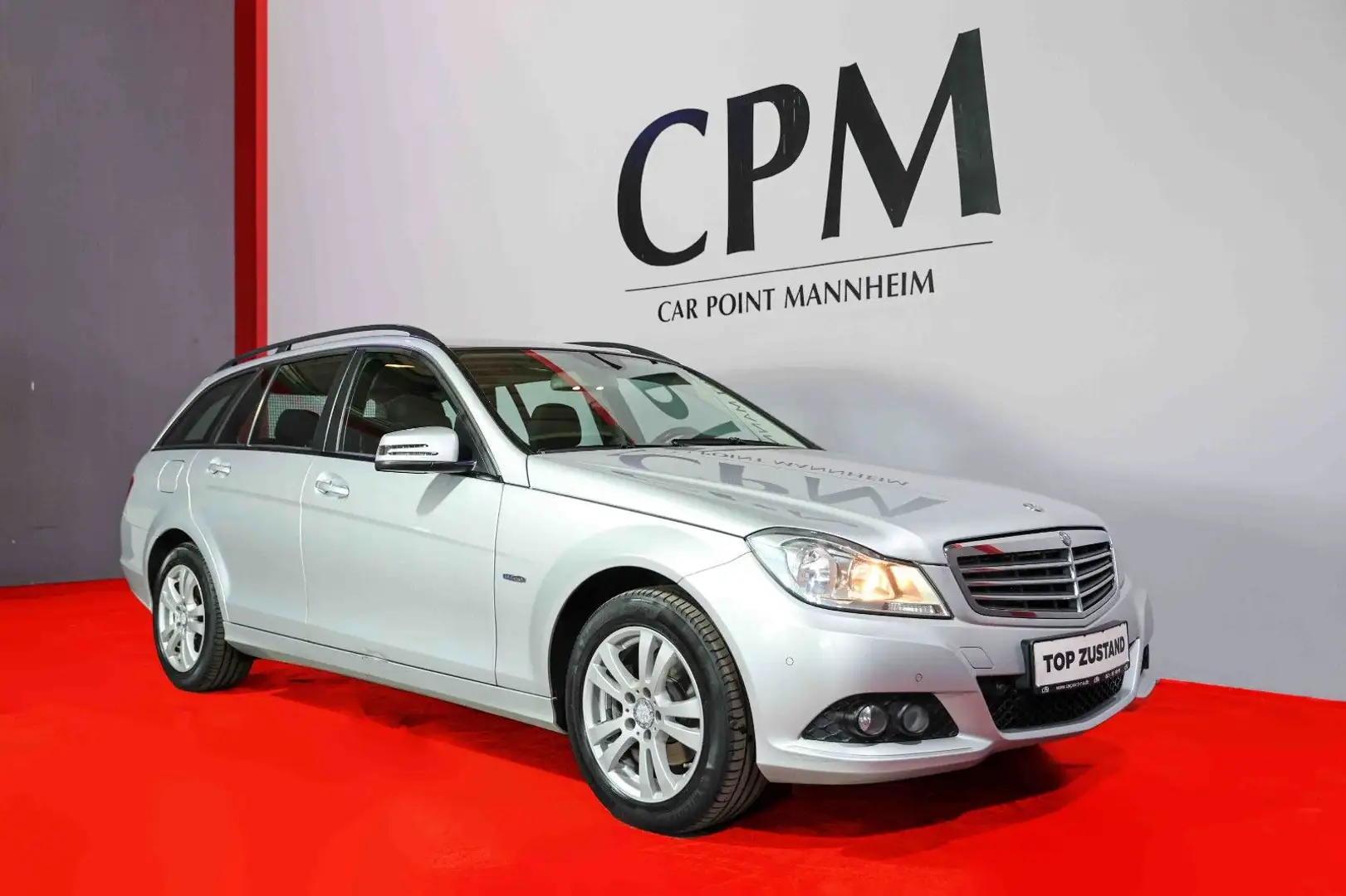 Mercedes-Benz C 200 T CDI BLUEEFFICIENCY NAVI PDC TEMP. SHZ Argent - 1