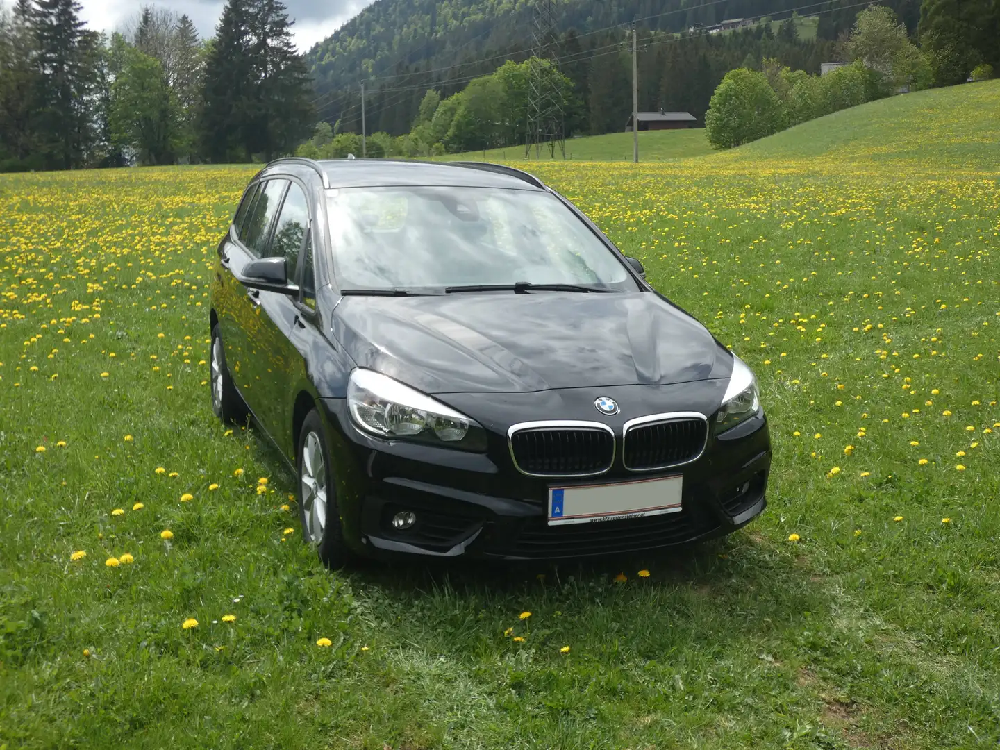 BMW 216 216d Gran Tourer Schwarz - 1