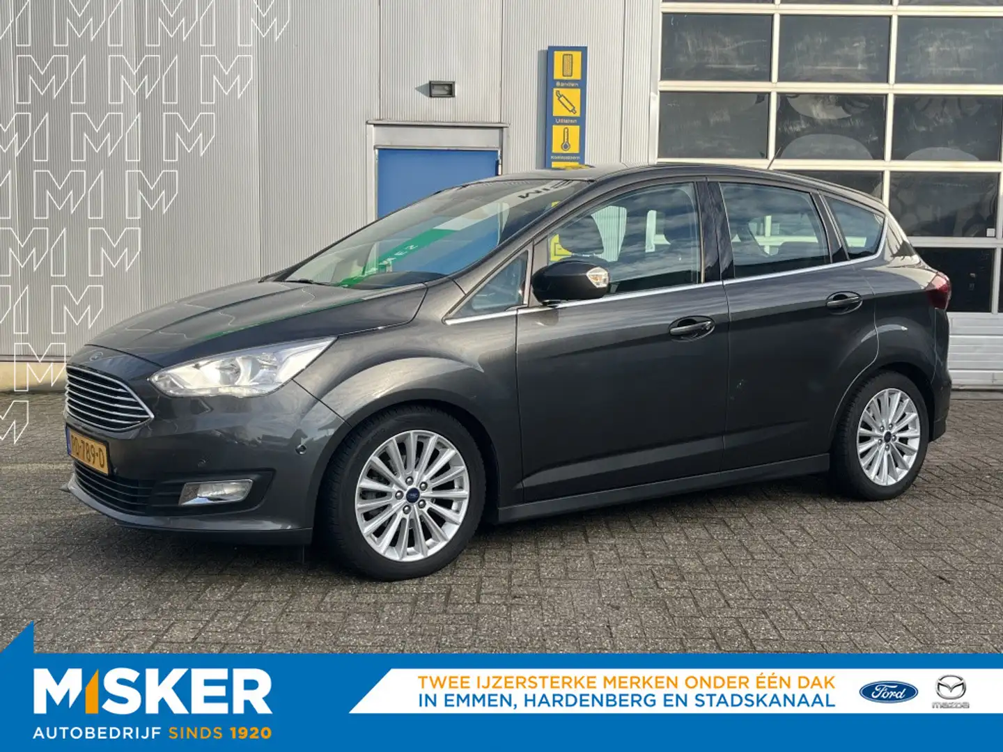 Ford C-Max 1.0 Titanium TREKHAAK! TECHPACK! Gris - 1
