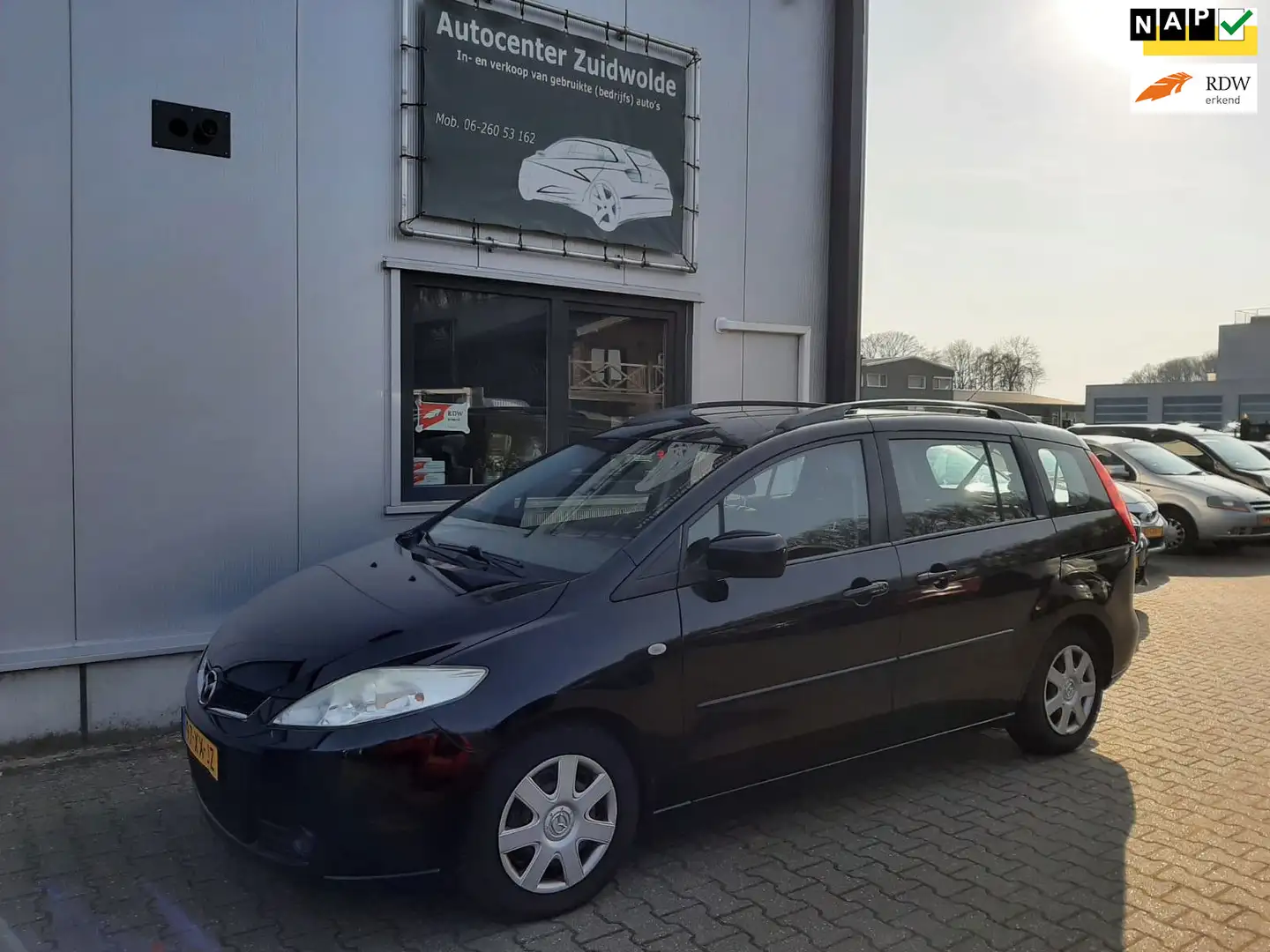 Mazda 5 1.8 Touring clima cruise 7 pers Negro - 1