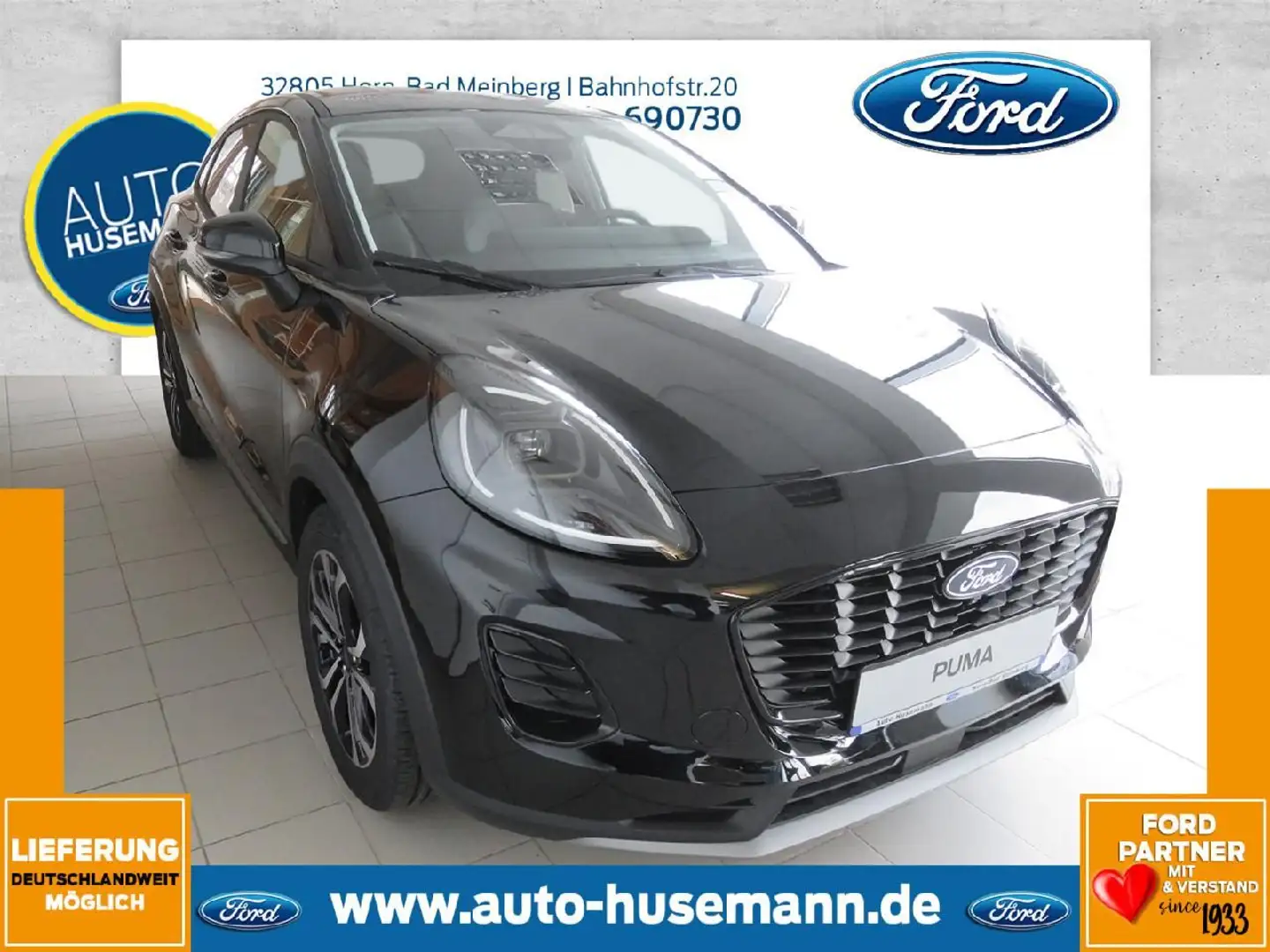 Ford Puma Titanium,Wi-Pkt,LMF,Klima-Autom,LED Schwarz - 2