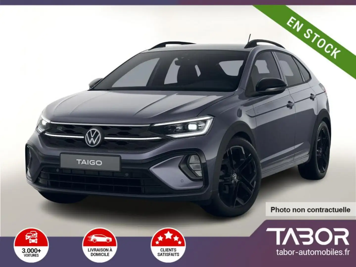 Volkswagen Taigo 1.5 TSI 150 DSG R-Line Matrix Gris - 1
