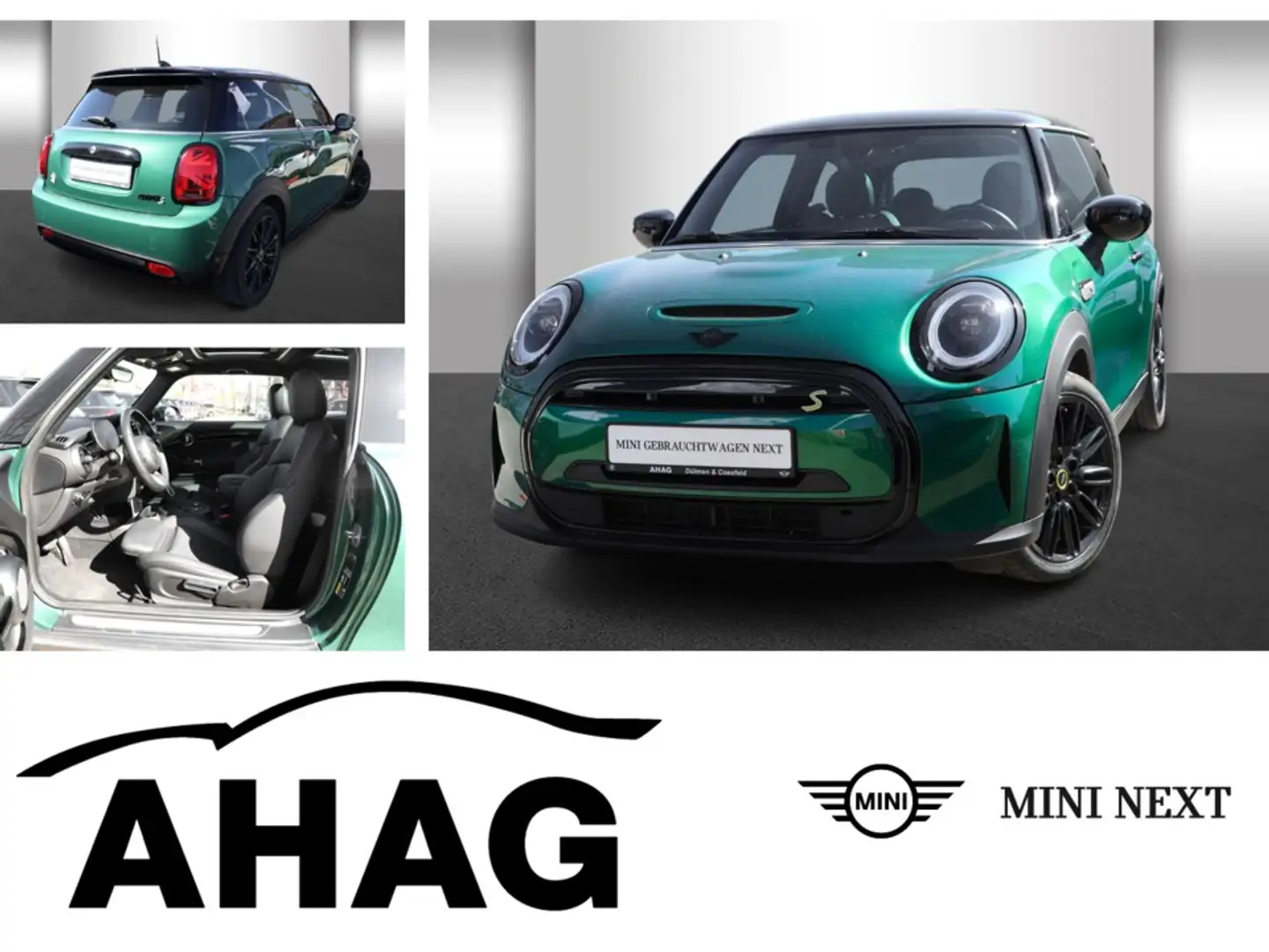 MINI Cooper SE Classic Trim Panorama Klimaaut. PDC Зелений - 1