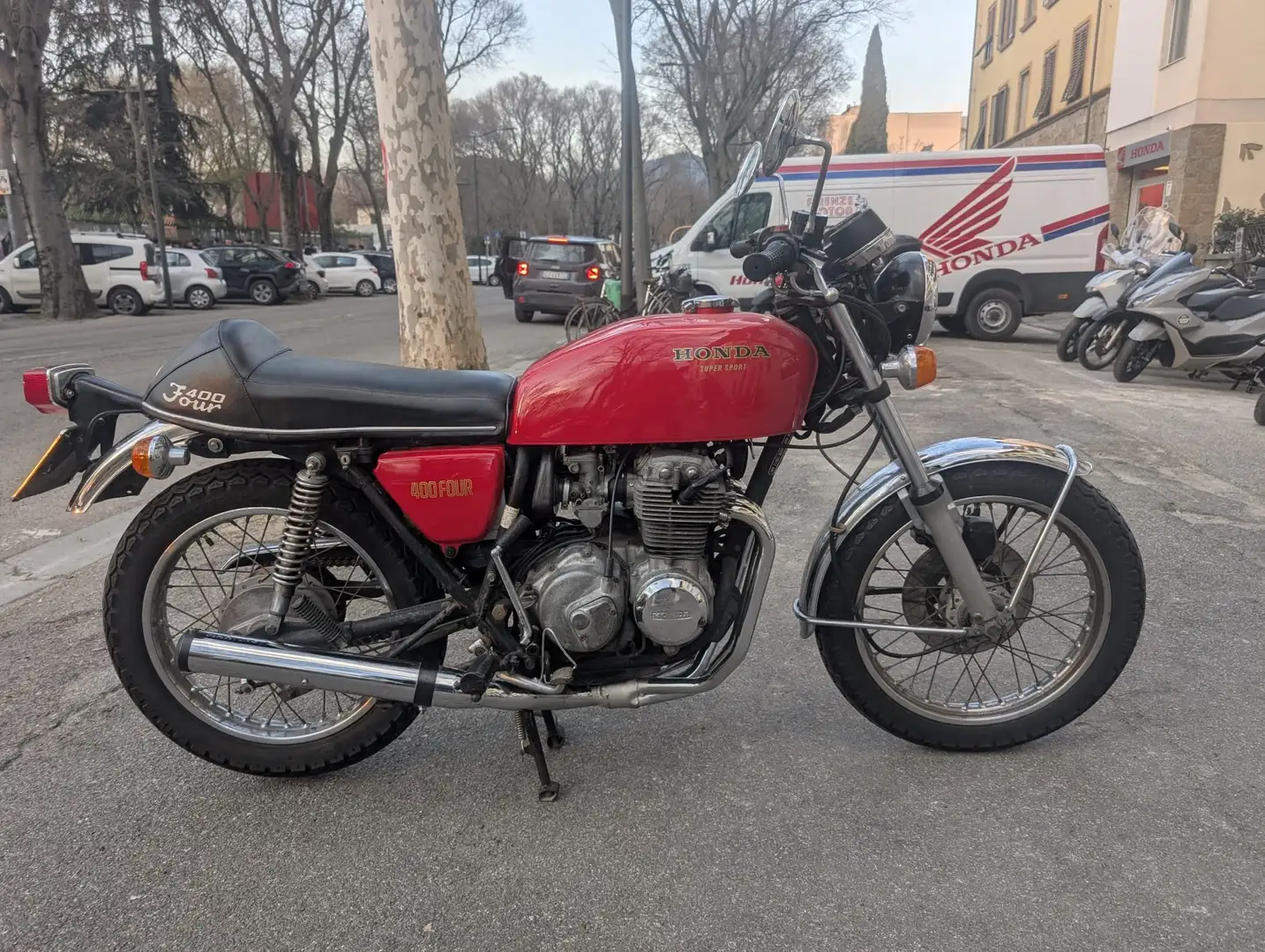Honda CB 400 Four super sport Rosso - 2