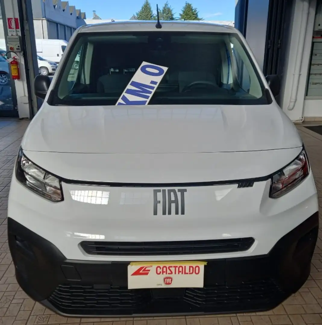 Fiat Doblo Doblò 1.5 BlueHdi 100CV PL-TN Van Bianco - 1