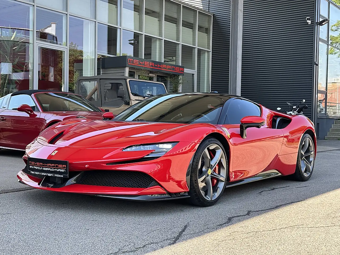 Ferrari SF90 Stradale F1-DCT / Assetto Fiorano / Carbon / Schalensitze Rot - 2