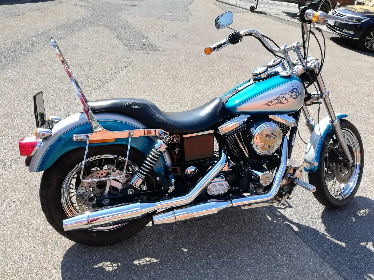 Harley-Davidson Dyna Low Rider Azul - 1