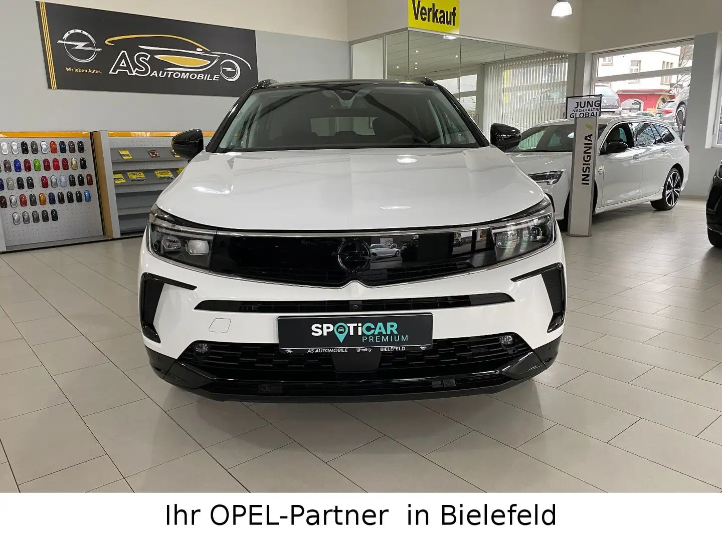 Opel Grandland X Grandland GS AHK/AUTOMATIK/NAVI/SHZ/LHZ/RFK/GJR Weiß - 2