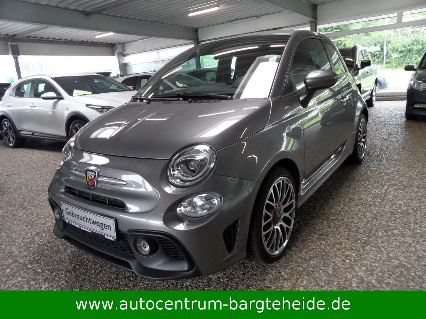 Fiat 500C 500 Cabrio Abarth 595 *1.HD+S-HEFT+KLIMA Grau - 2