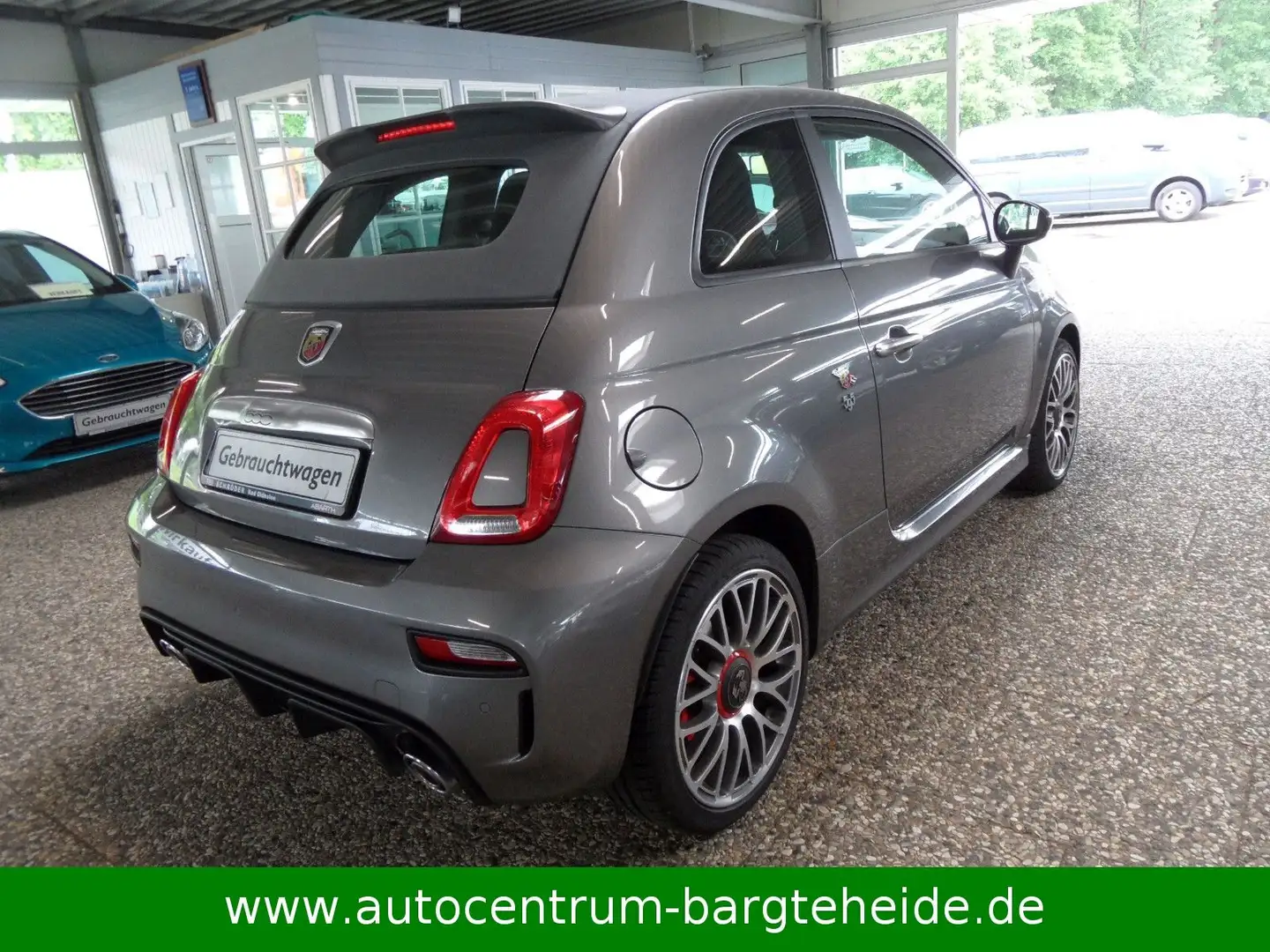Fiat 500C 500 Cabrio Abarth 595 *1.HD+S-HEFT+KLIMA Grau - 1