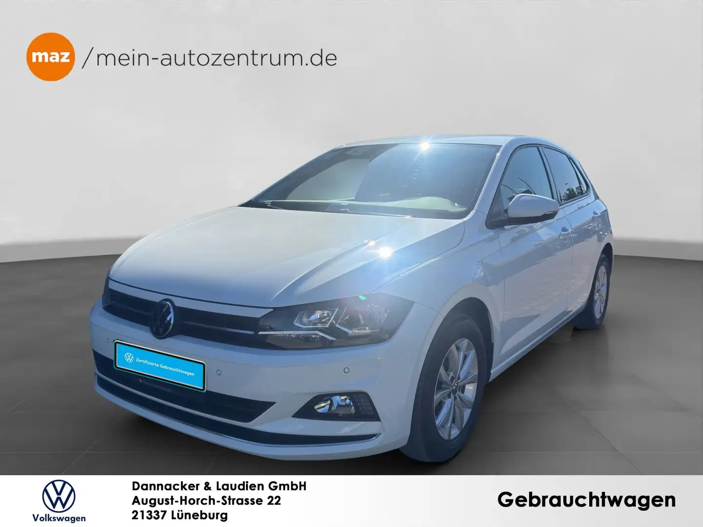 Volkswagen Polo 1.0 TSI Highline Alu Sitzheizung App-Connect Weiß - 1