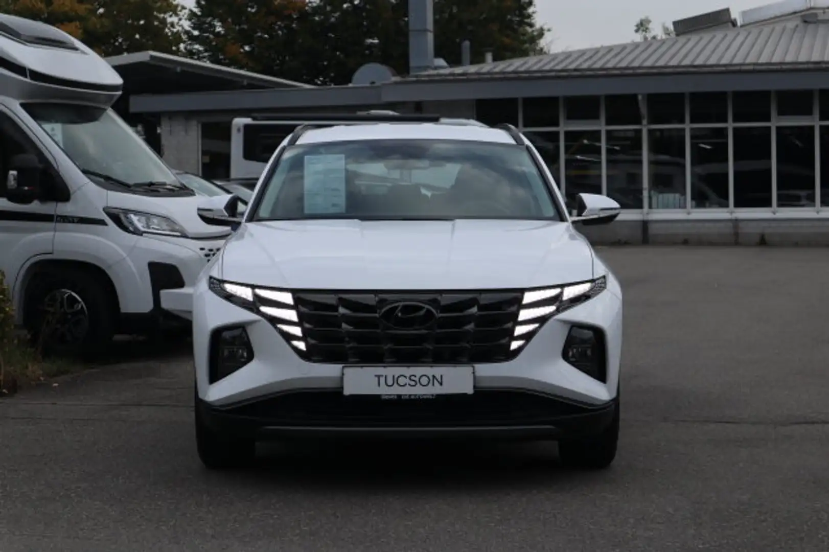 Hyundai TUCSON Tucson 1.6 T-GDI Trend Mild-Hybrid 2WD Navi/LM LED Weiß - 2