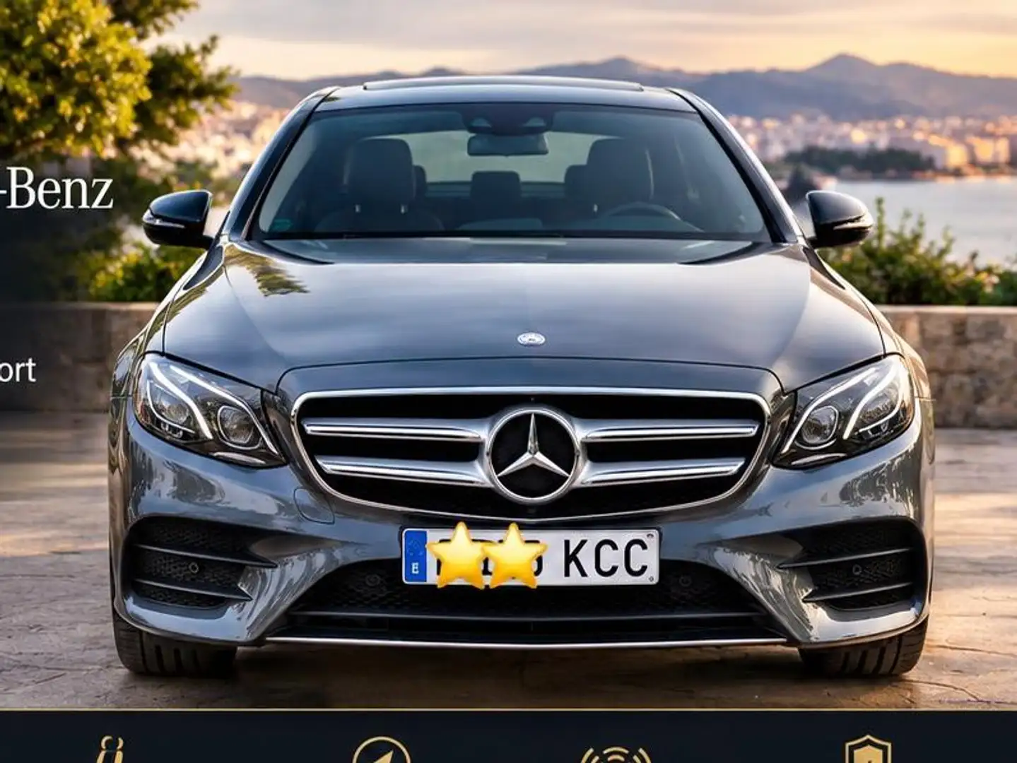 Mercedes-Benz E 220 E 220d 9G-Tronic 194 Gris - 1