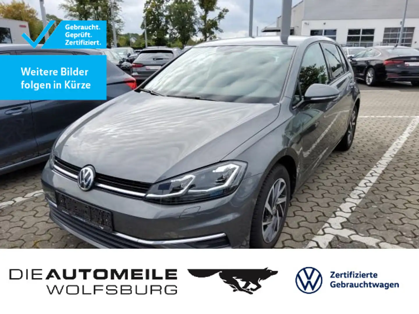 Volkswagen Golf 7 VII 1.2 TSI Cup Einparkhi/Lederlenk/Sitzh Silber - 1