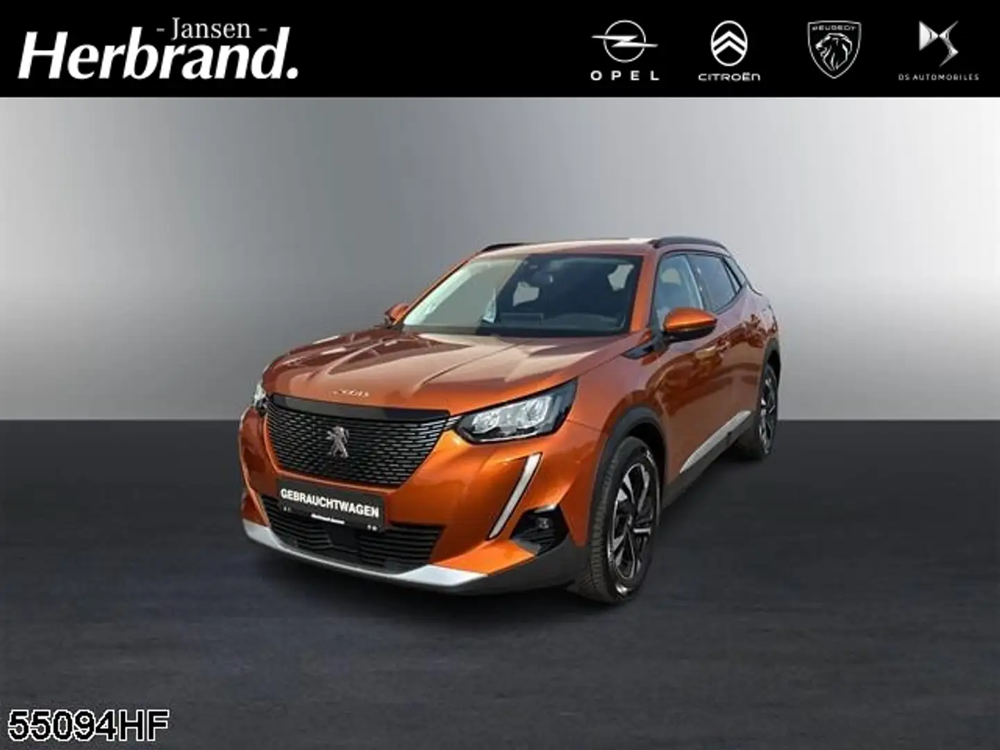 Peugeot 2008 NAVI+LED+KAMERA+CARPLAY Orange - 1
