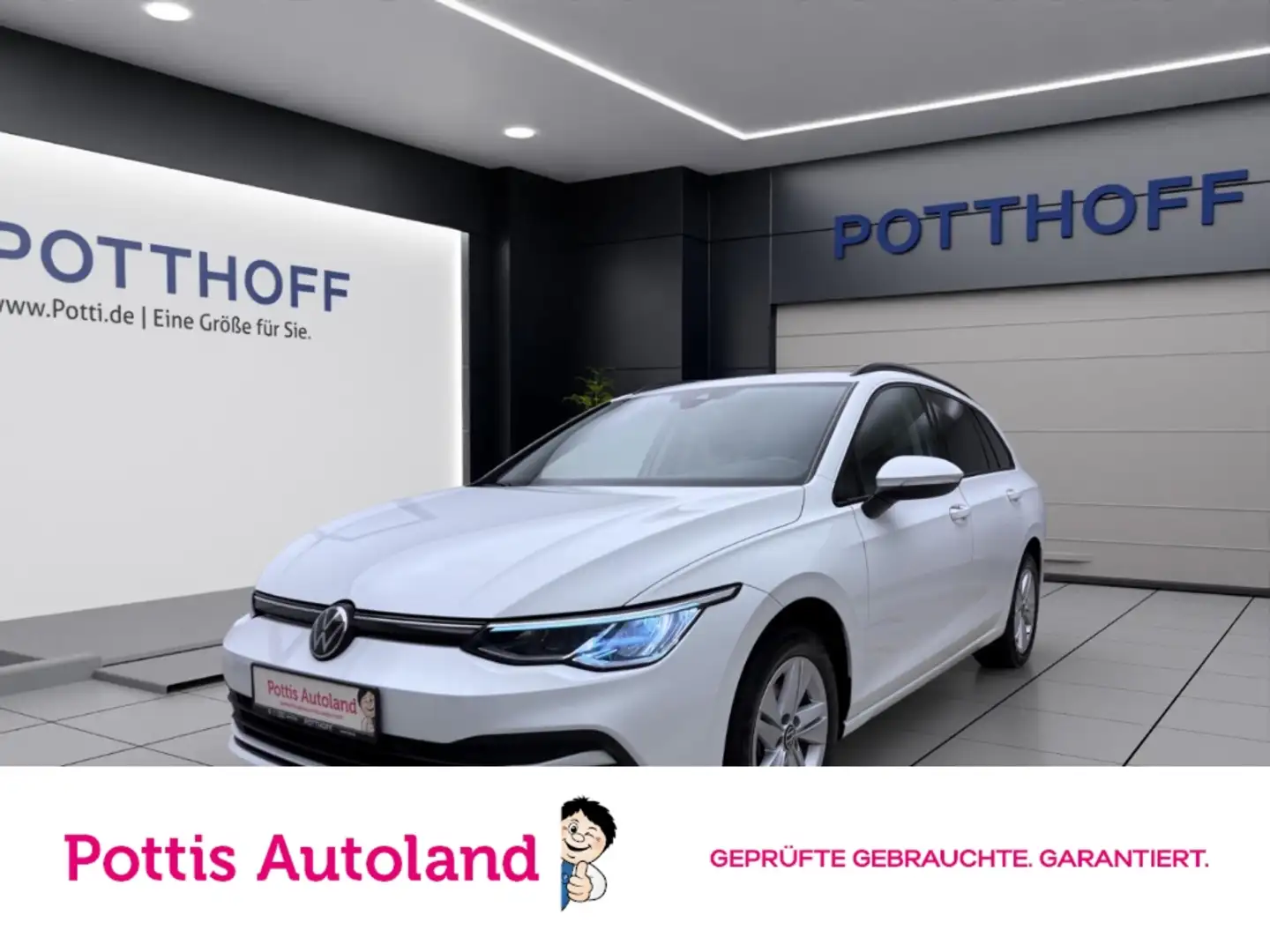 Volkswagen Golf Variant 2.0 TDI DSG LIFE NAVI PDC KAMERA ACC Weiß - 1