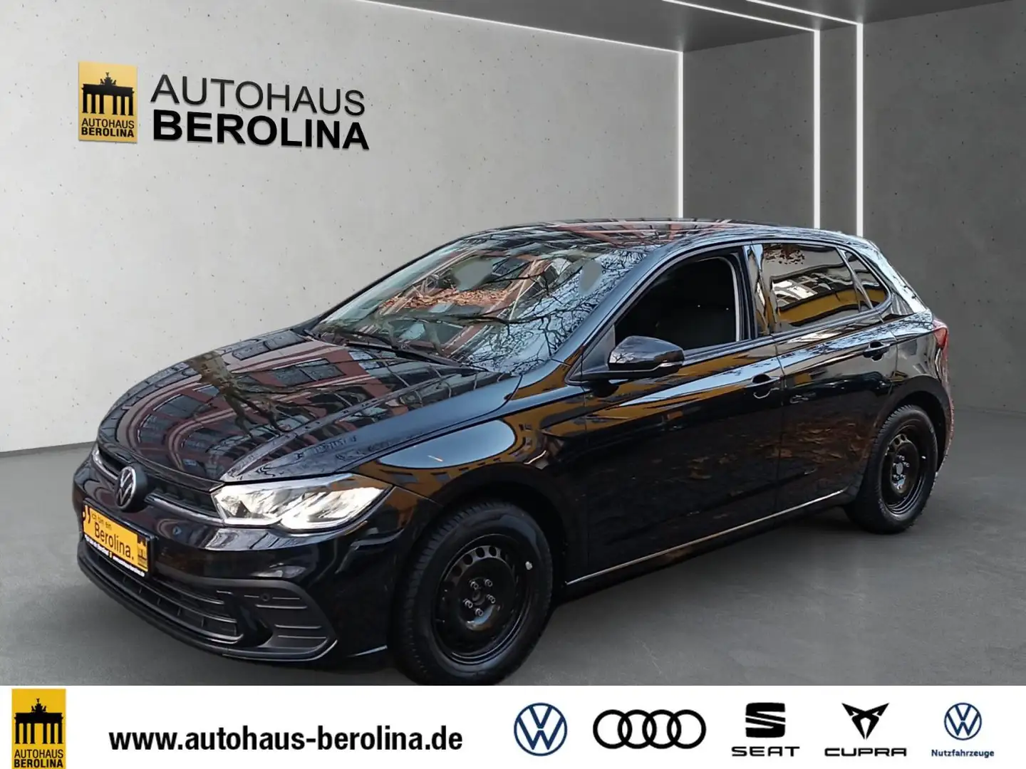 Volkswagen Polo 1.0 TSI Life DSG *NAV*Digi.C-Pro*LED*SHZ* Schwarz - 2