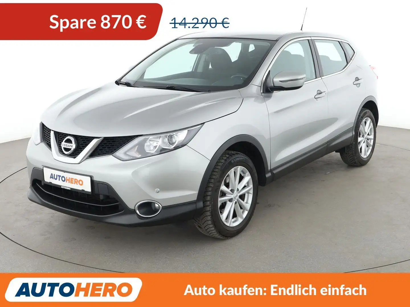 Nissan Qashqai 1.2 Acenta*NAVI*CAM*PDC*SHZ*TEMPO*KLIMA*GARANTIE* Grau - 1