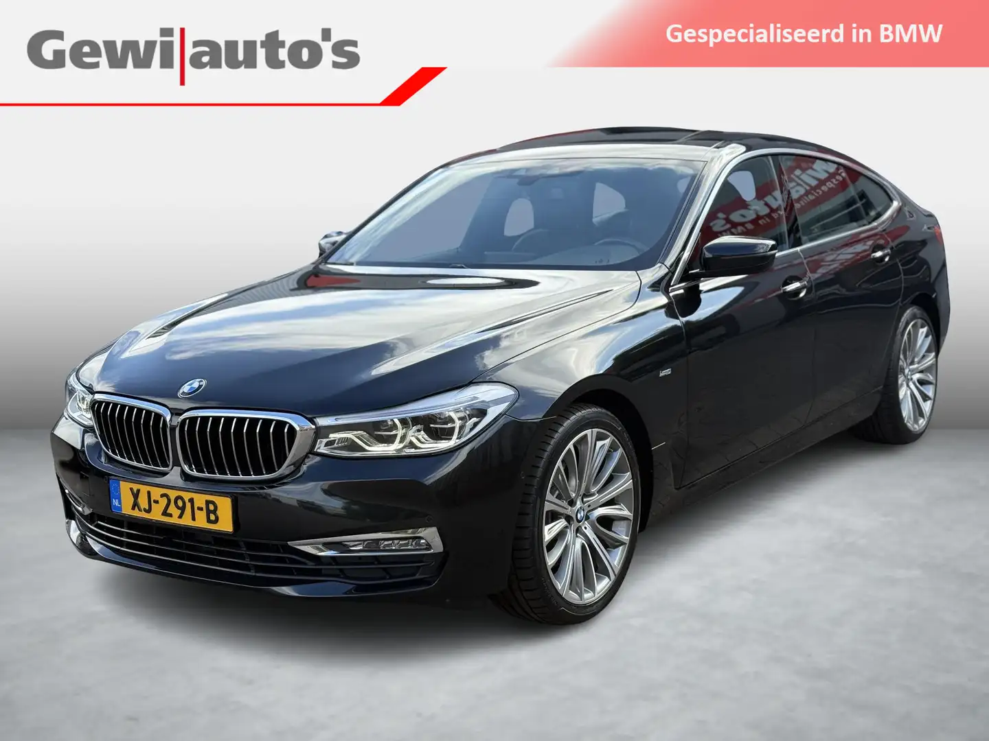 BMW 630 6-serie Gran Turismo 630i High Exec. Luxury Czarny - 1