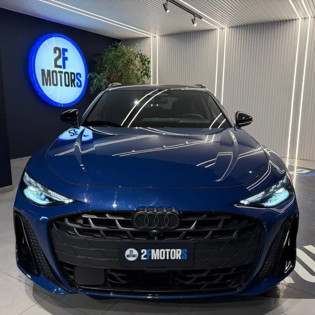 Audi A6 2.0 tdi mhev + S line edition quattro 204cv s-tronic Blau - 1