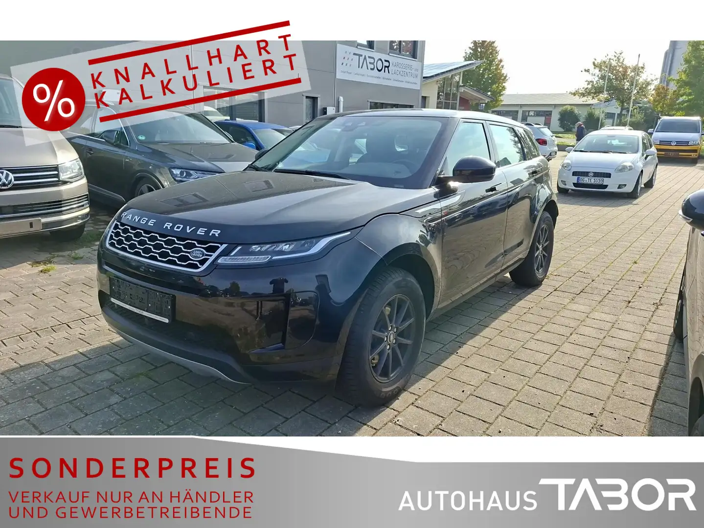 Land Rover Range Rover Evoque 2.0 AWD D180 Aut. Leder PanoD Schwarz - 1